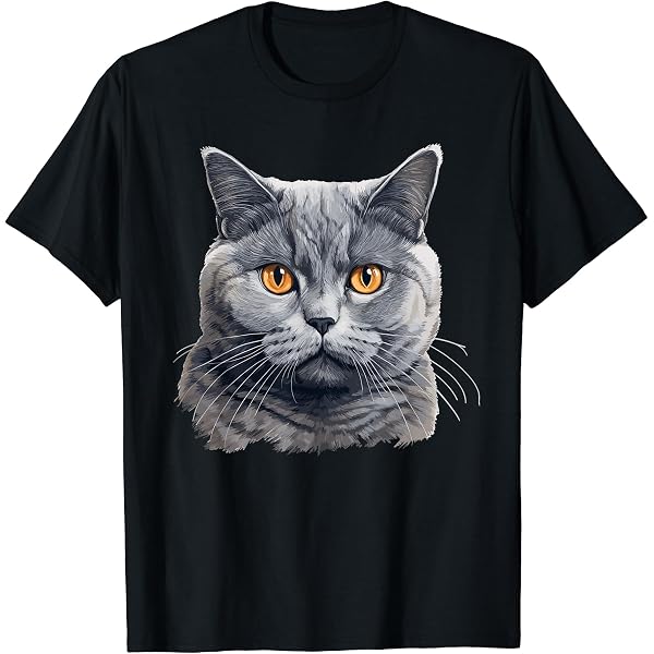 "Sorry I Can't I Have Plans With My British Shorthair" Cat Lover T-Shirt - Organic Cotton Men's Funny Tee