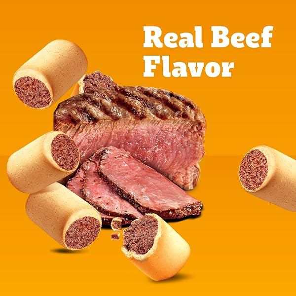 PEDIGREE DRY DOG TREATS MARROBONE, REAL BEEF FLAVOR, 6 LB. BAG (PACK OF 1)
