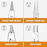Fleetise 7 Inch Snap Ring Pliers Set 4pcs Internal External Heavy Duty view 4
