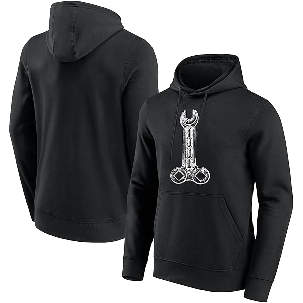 Plastic Head Tool 'Logo & Spanner' Pullover Hoodie (small) at