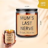 wompolle Mothers Day Gifts Candle for Mum Humorous Quote view 4