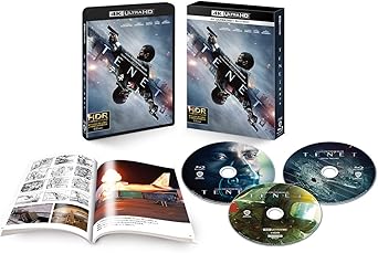 Amazon 初回仕様 Tenet テネット 4k Ultra Hd ブルーレイセット 3枚組 ボーナス ディスク ブックレット付 4k Ultra Hd Blu Ray 映画