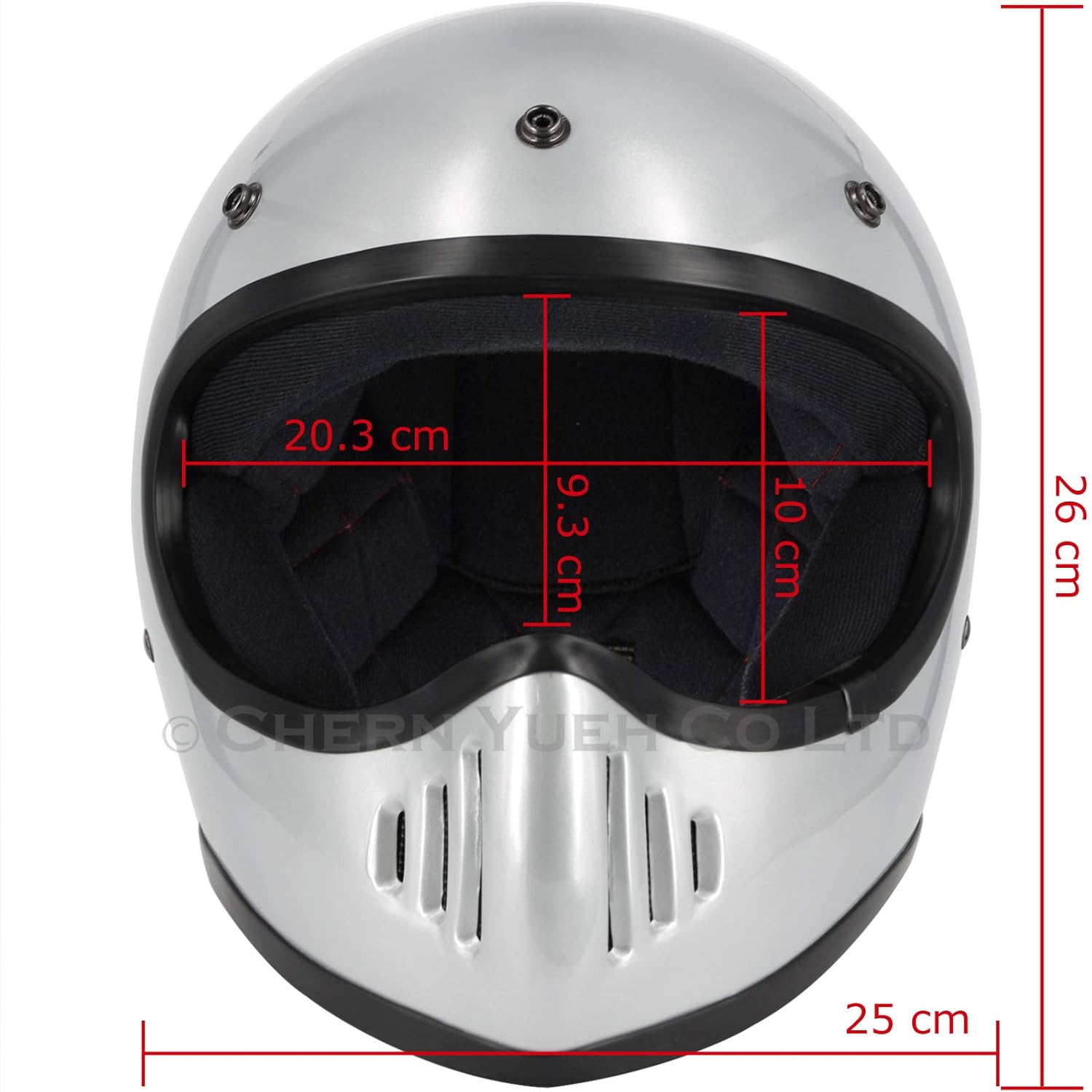Motorcycle Full Face Helmet with Shield Visor DOT for OffRoad Motocross ATV Dirt