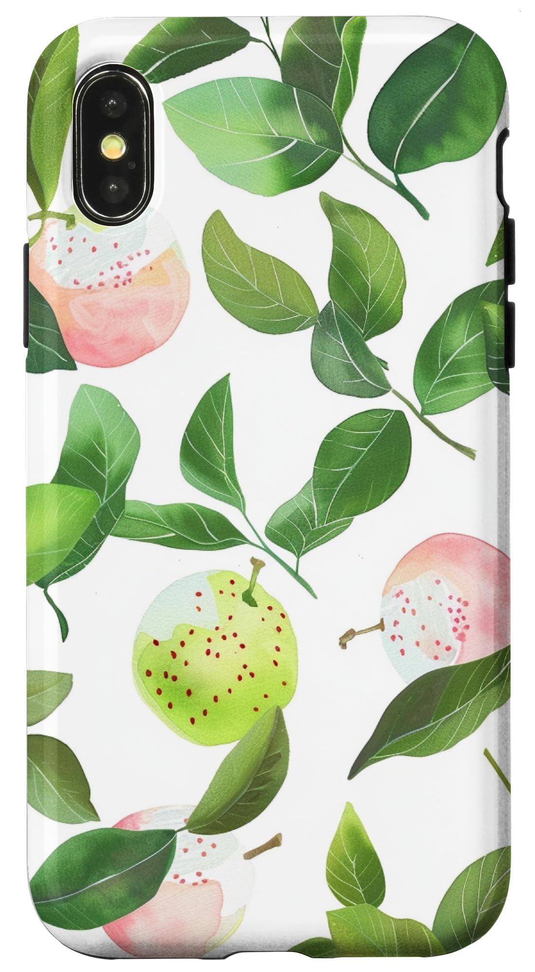 iPhone X/XS Minimalist Pattern Art Guava Case