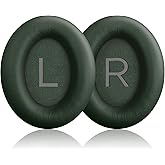 Replacement Ear Pads for Bose QuietComfort 45 (QC45)/QuietComfort SE (QC SE)/Quiet Comfort Headphones, Ear Cushions, Headset Earpads, Ear Cups Cover with Soft Protein Leather (Cypress Green)