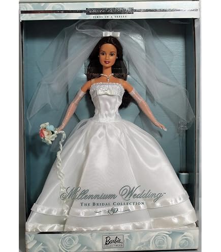 Amazon.com: Barbie 1999 Millennium Wedding (Blonde) : Toys & Games