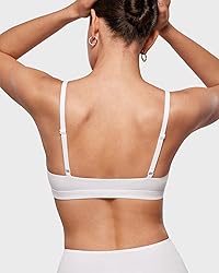 INLYRIC Women's Inbarely Triangle Bralette Plunge