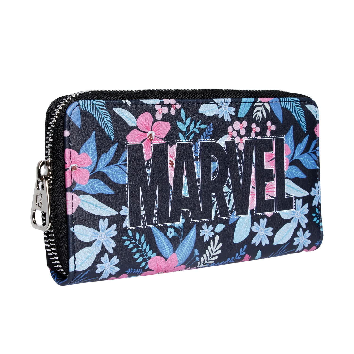 Marvel Captain America Spring-Essential Wallet, Multicolour, 19 x 10 cm