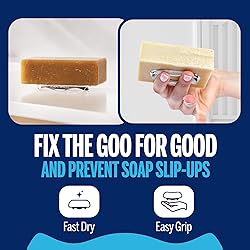 SoapStandle Bar Soap Gripper No Goo or Mess Soap