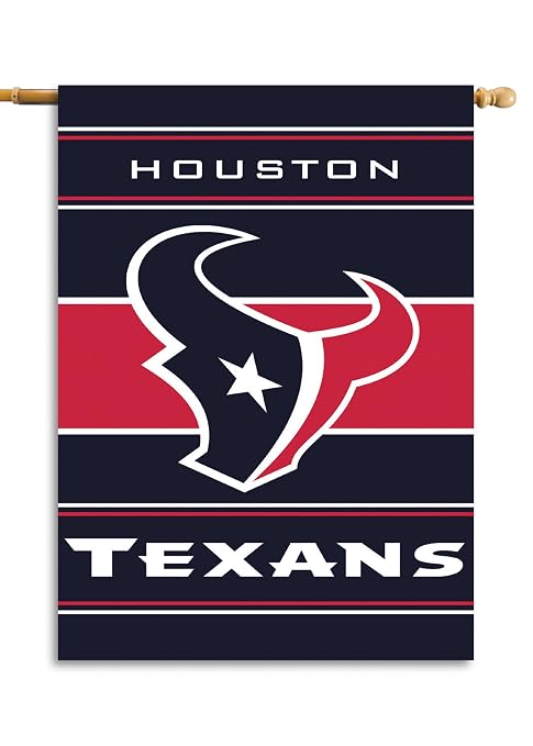 Nfl Houston Texans 2 Sided 28 By 40 Inch House Banner Amazon In