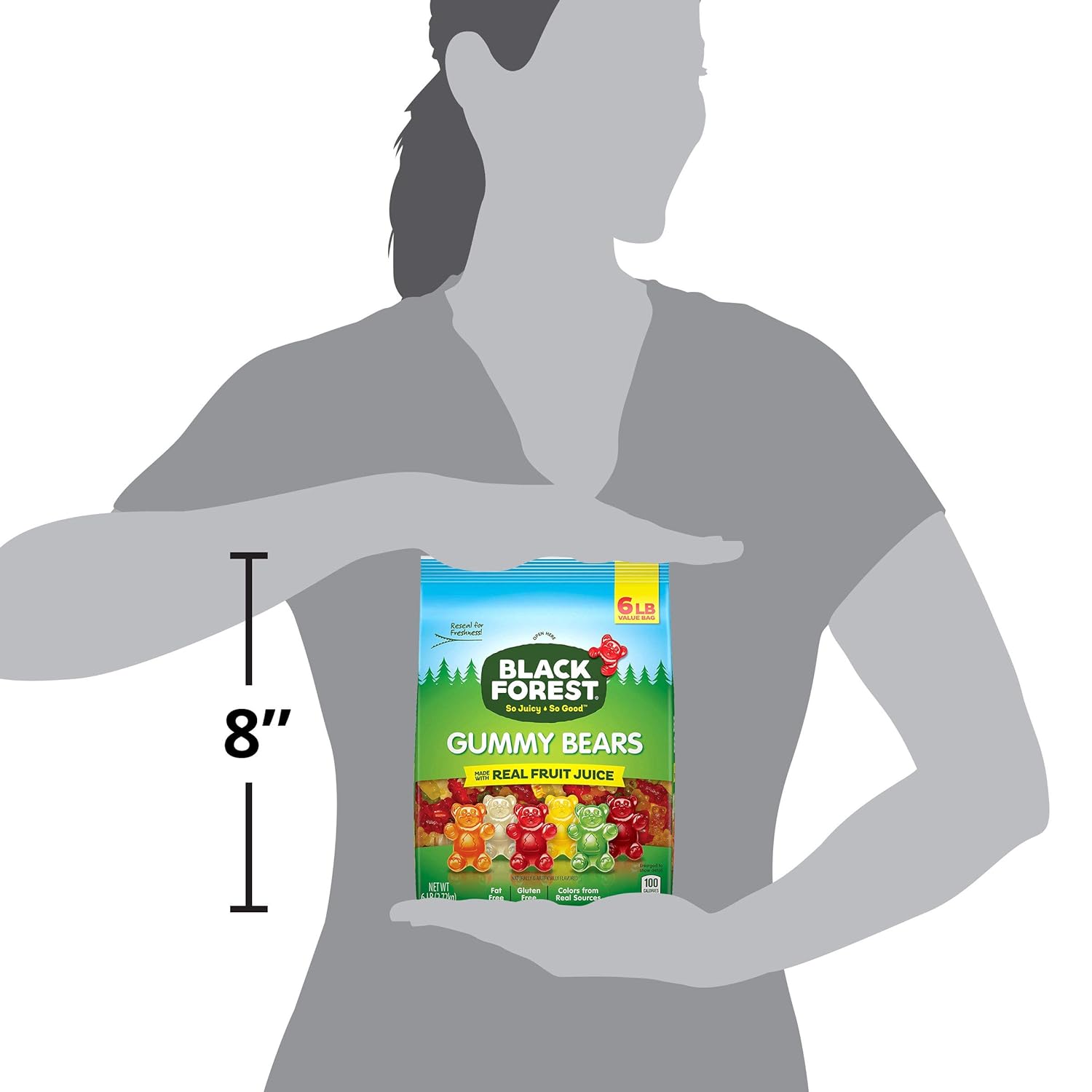 Black Forest Gummy Bears Candy, 6 Lb : Grocery & Gourmet Food