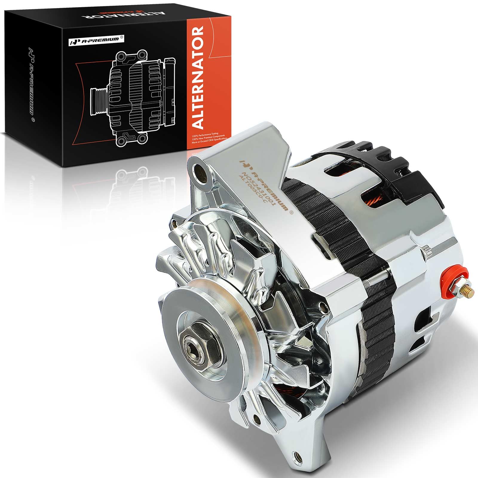 A-Premium Alternator Compatible with GM CS130 Style 1985 1986 1987 1988 ...