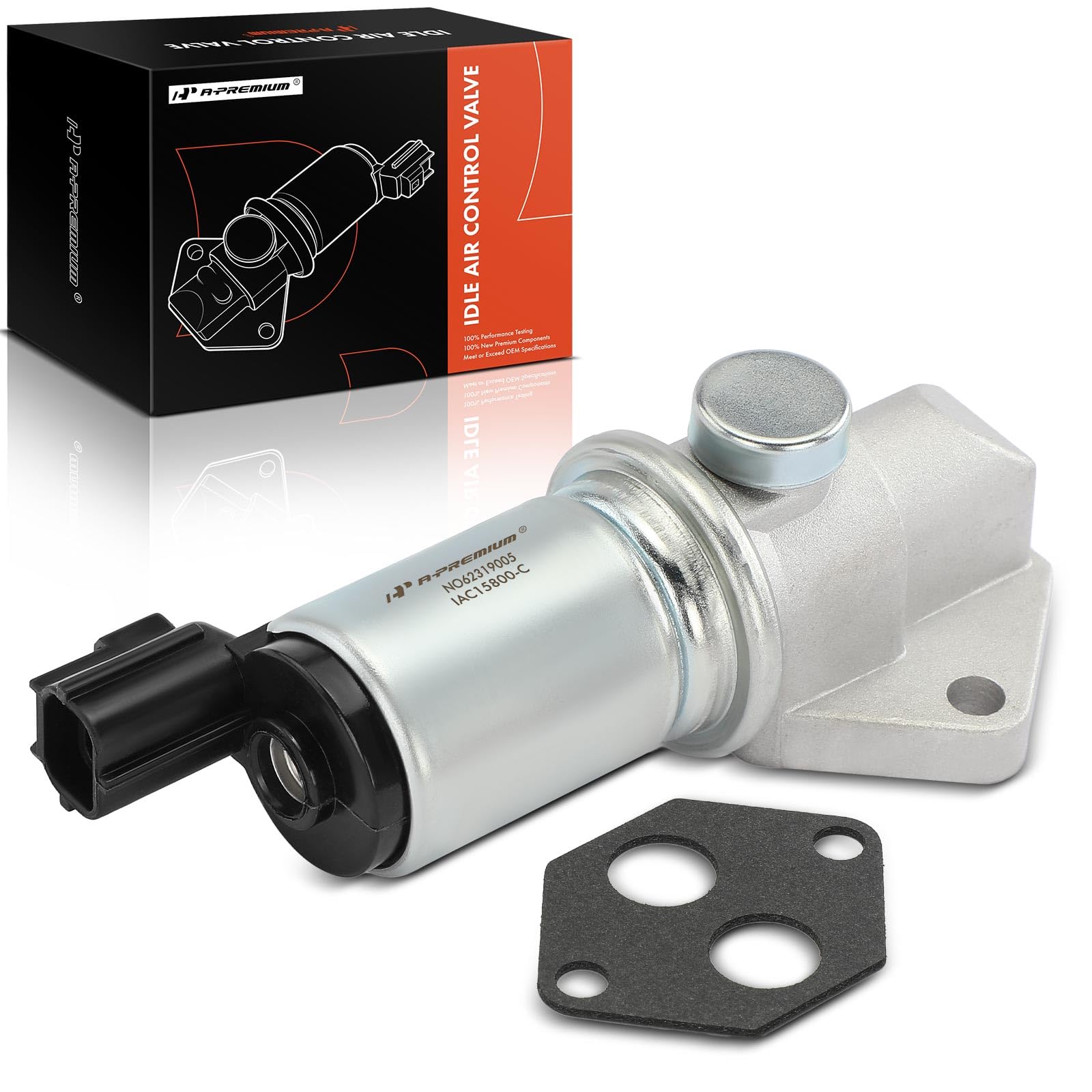 Photo 1 of A-Premium Fuel Injection Idle Air Control Valve - Compatible with Ford, Lincoln, Mercury - 96-02 - F E-Series, F-150, Explorer, Excursion, Taurus & More, 5.4 4.6 5.0 3.0L - for# F65E9F715GA