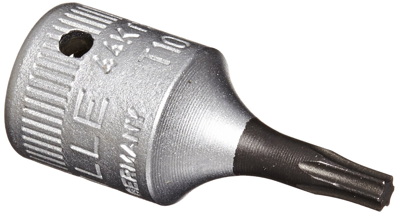 Stahlwille STW44KTXT10 1/4-Inch Drive T10 Torx Bit Socket - Silver