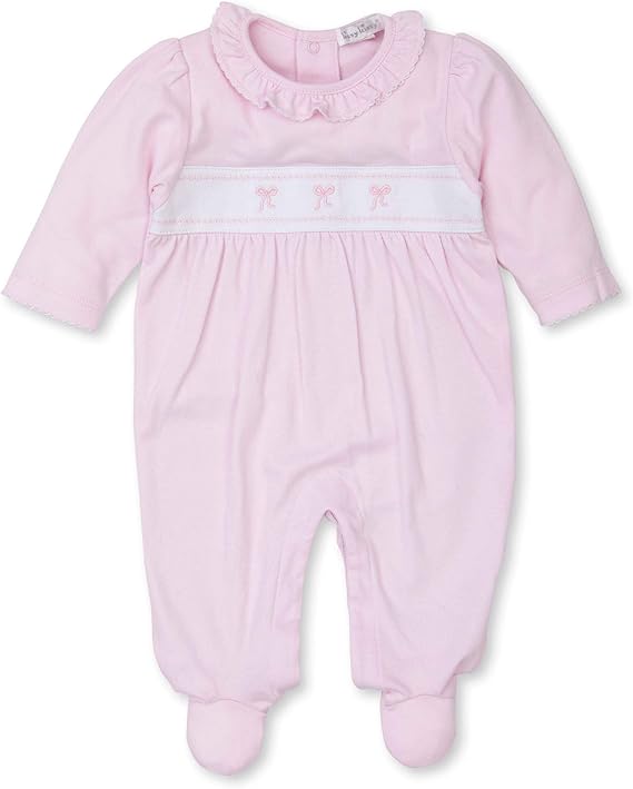 Kissy Kissy BabyGirls Infant Classic Treasures Spring FootiePink