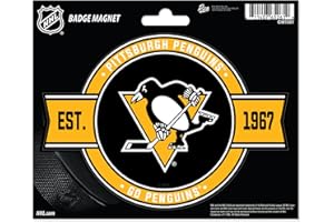 NHL Unisex-Adult NHL Hockey Standard Badge Magnet - for Car, Fridge