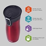 Contigo West Loop Autoseal Travel Mug 470 ml Stainless Steel Red view 3