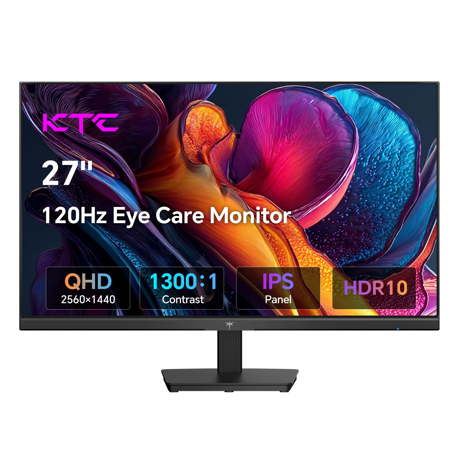 KTC 27 Inch QHD Computer Monitor 100Hz, Up to