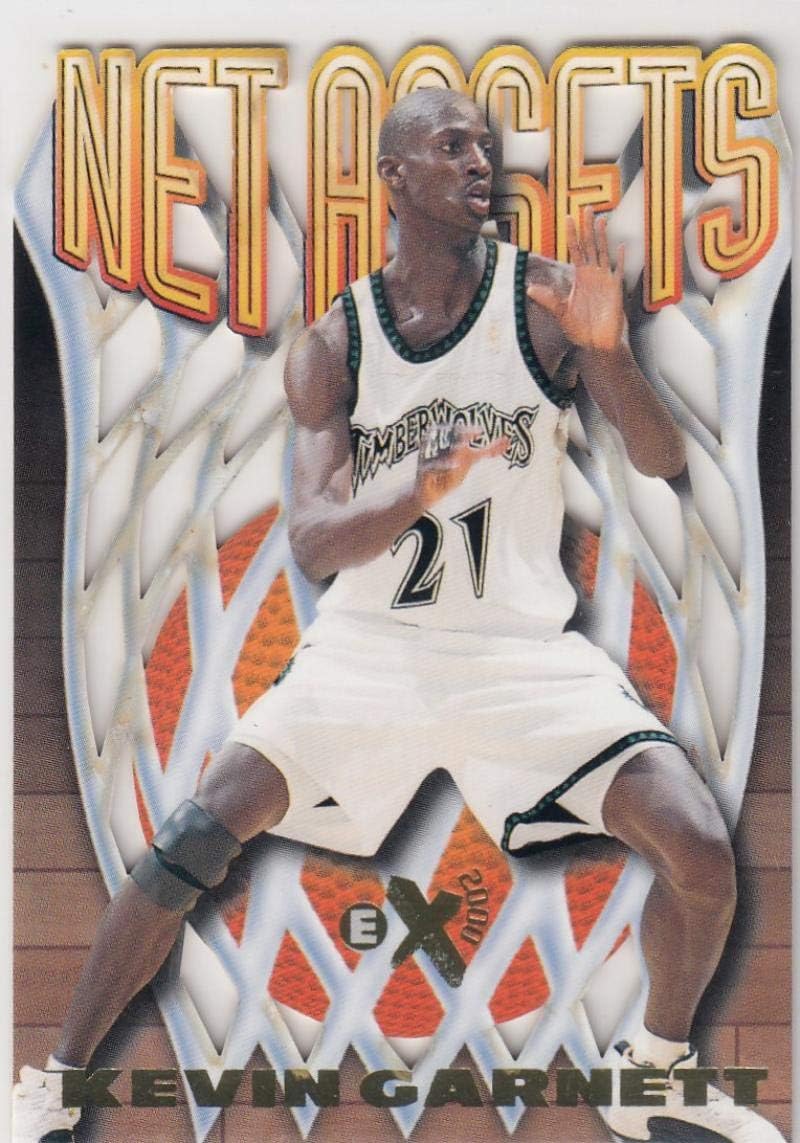 1996-97 Skybox Net Assets Kevin Garnett #4 NM Near Mint