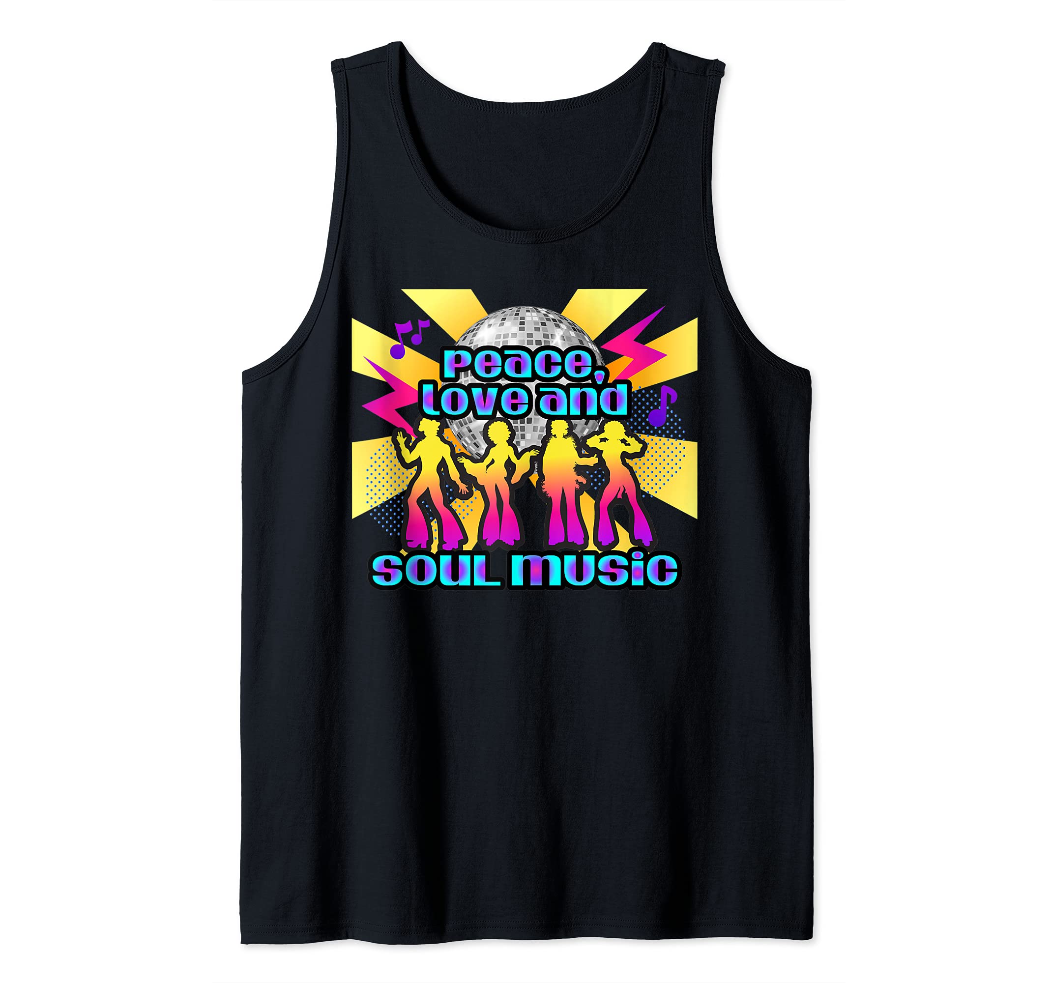 Funk Products Vintage 70s costume for Music Lovers Rare Soul Tank Top