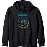 How to Train Your Dragon Toothless Vintage Symbols Logo Zip Hoodie