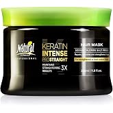 Natural Formula Keratin Hair Mask - Intense Repair, Hair Mask for Frizzy Hair - 350ml