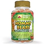 NOMMY BEARS MULTIVITAMIN Gelatin-Free Gummies: for