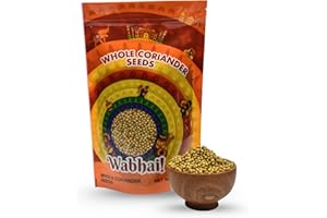 Wabhai! Whole Coriander Seeds | Aromatic & Citrusy | All Natural | Premium Quality | Finest Spices | 7oz (200g)