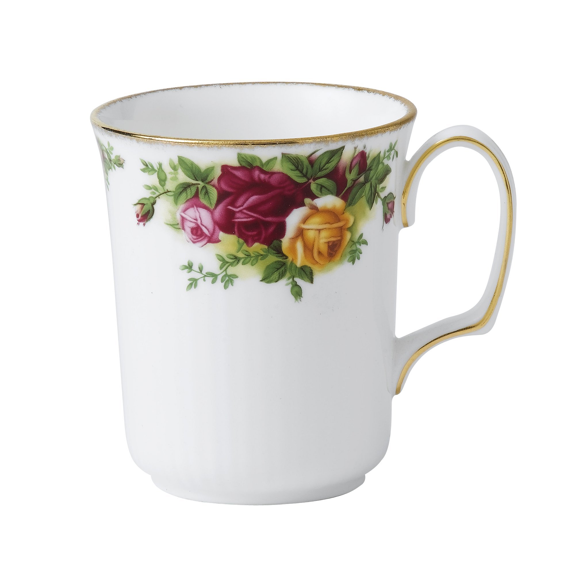 Royal Albert Old Country Roses Beaker 0.25Ltr White, Bone China — image 1