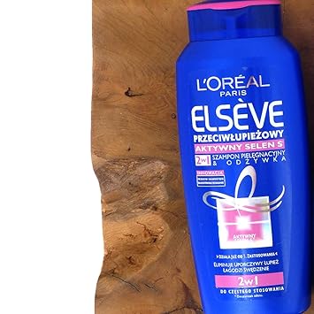 (100ml=6,49€) 1x200ml Loreal Paris Elvital Elseve 2in1 Anti-Schuppen Dandruff Selenium S Aktiv Shampoo & Spülung Conditioner