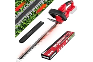 TAIRDA Hedge Trimmer Compatible for MWK 18V Original Battery (NO Battery), Cordless Electric Hedge Trimmer with 1600RPM Brushless Motor, 22'' Dual-Action Blade with 3/5'' Cutting Capacity (Bare Tool)