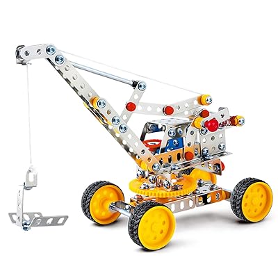 STEM Metal Model Building Kit with Crane DIY Oman Ubuy