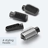 BaByliss Hydro-Fusion 4-in-1 Hair Dryer Brush 1000W Anti-Frizz Styler Blue 2774U view 4