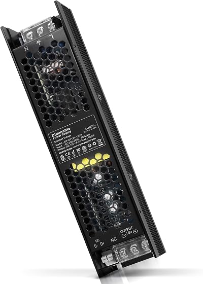 REYLAX LED Driver 12V 100W Dimmable 0/1-10V TRIAC 240V AC to 12V DC