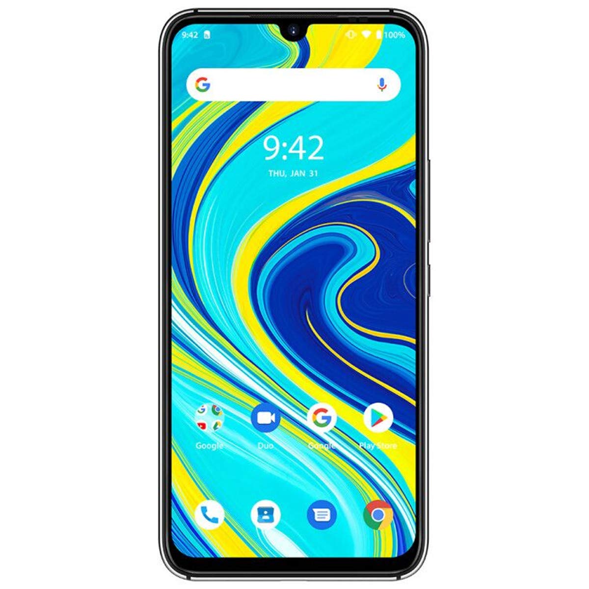 UMIDIGI A7 Pro Unlocked Cell Phones(4GB+64GB) 6.3" FHD+ Full Screen, 4150mAh High Capacity Battery Smartphone with 16MP AI Quad Camera, Android 10 and Dual 4G Volte(Cosmic Black).