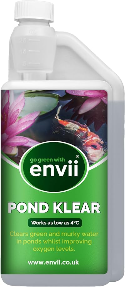 Envii Pond Klear Natural Green Pond Water Treatment 1L Treats 40,000L