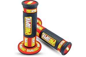 ROMLCBIZ 7/8" Motorcycle Grips 22mm Universal Powersports Dirt Pit Bike Grips Compatible with ATV Pocket Bikes Quads Dirtbike