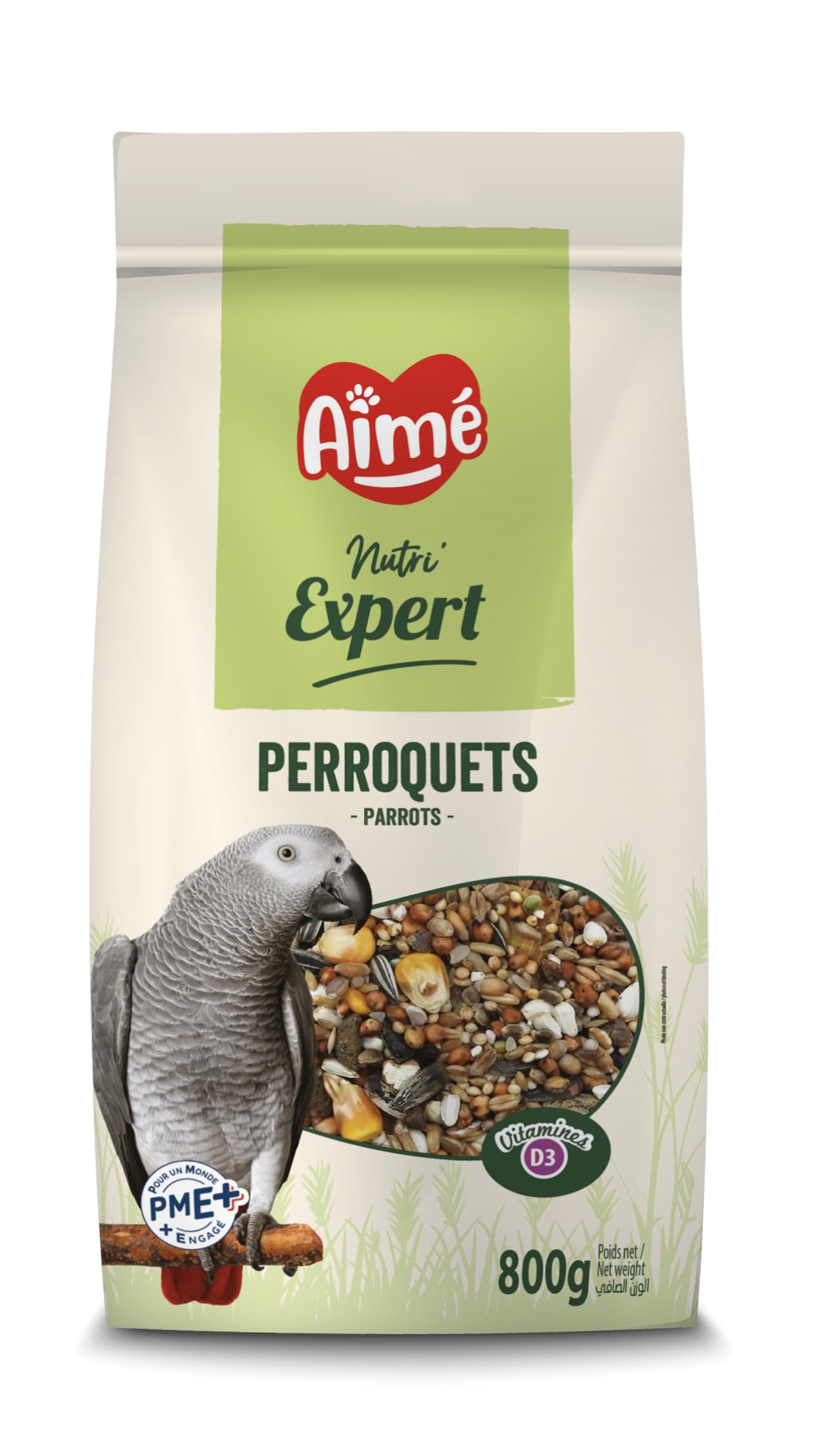 Aime Love nutri' Balance Expert Food for Parrots 800 g