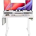 YDN Standing Desk With Drawers, 48 Inch Standing Desk Adjustable Height, Adjustable Electric - View #9