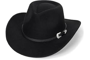 CaySep Boys-Girls-Western-Cowboy Hat - Wide-Brim-Felt-Fedora-Hat Jazz-Hat for Kids 3-7Years