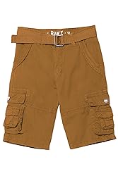 Raw X Boys Cargo Shorts 8-18 | 100% Cotton Belted