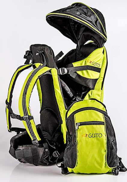 Guto Deluxe Sac A Dos Porte Bebe Unisexe Pour Adulte Vert Taille L Amazon Fr Sports Et Loisirs