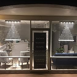 Contemporary Modern Crystal Rain Drop Chandelier
