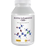 ANDREW LESSMAN Acetyl L-Carnitine 400 mg - 360 Capsules - Support for Nervous System, Fat and Energy Metabolism, Healthy Brain Function, Healthy Blood Flow to The Brain. Easy-to-Swallow Capsules.