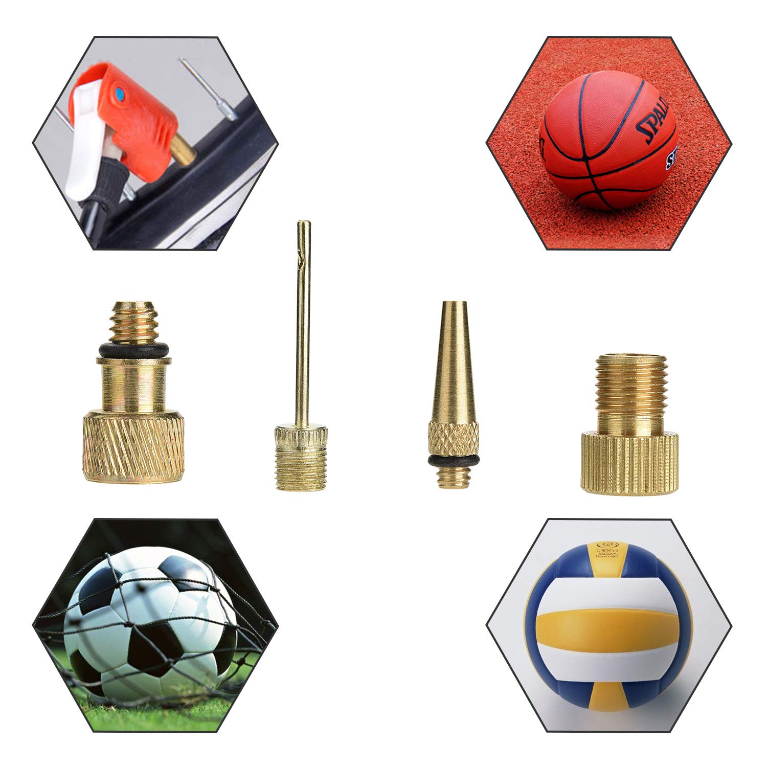Bike Filling Station DV SV Air Mattress Yizhet Bicycle Air Pump Inflation Needle Nozzle Adapter Bike Filling Station DV SV Air Mattress Yizhet Bicycle Air Pump Inflation Needle Nozzle Adapter