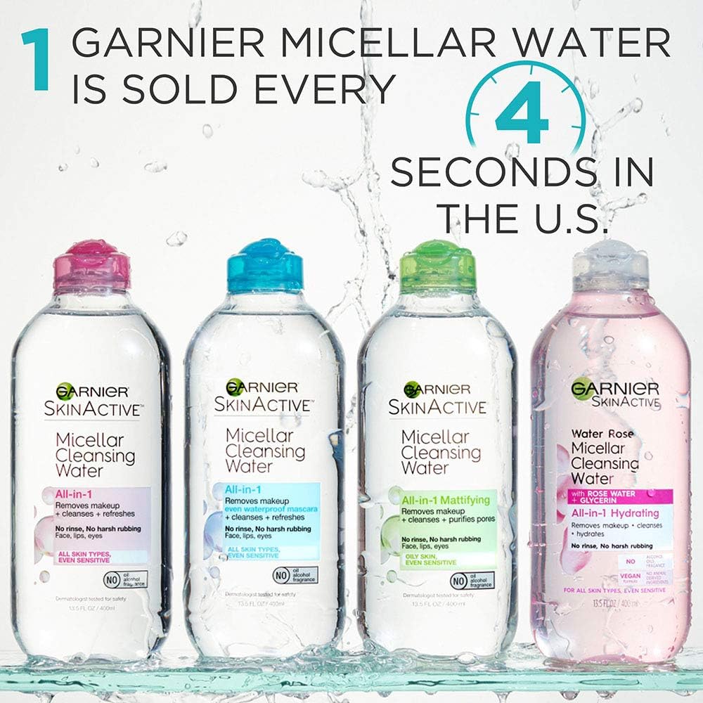garnier cleansing water for oily skin