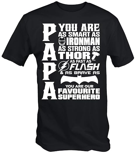 Papa Superheld T-Shirt