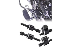 1" Street Glide Driver FloorBoard Outward Extension Spacer Kit Floorboard Extenders Kit Compatible with 2009-2023 Harley Tour
