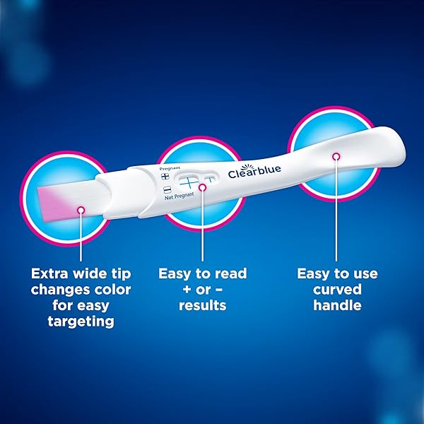 CLEARBLUE PREGNANCY TEST COMBO PACK, 4CT – DIGITAL WITH SMART COUNTDOWN & RAPID DETECTION – VALUE PACK