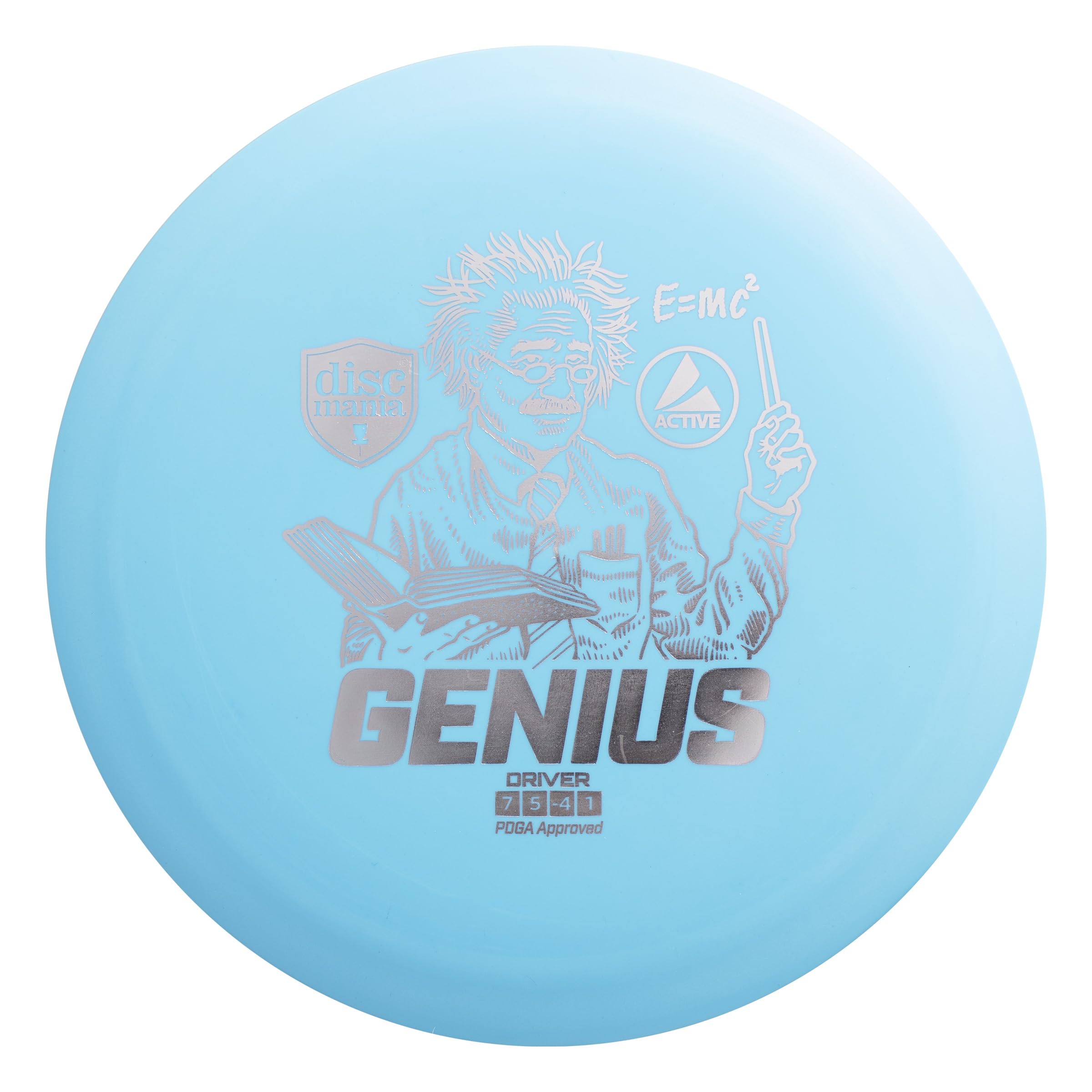 Discmania Disc Golf Active-Line Genuis Driver Adult Unisex, Light Blue, Medium